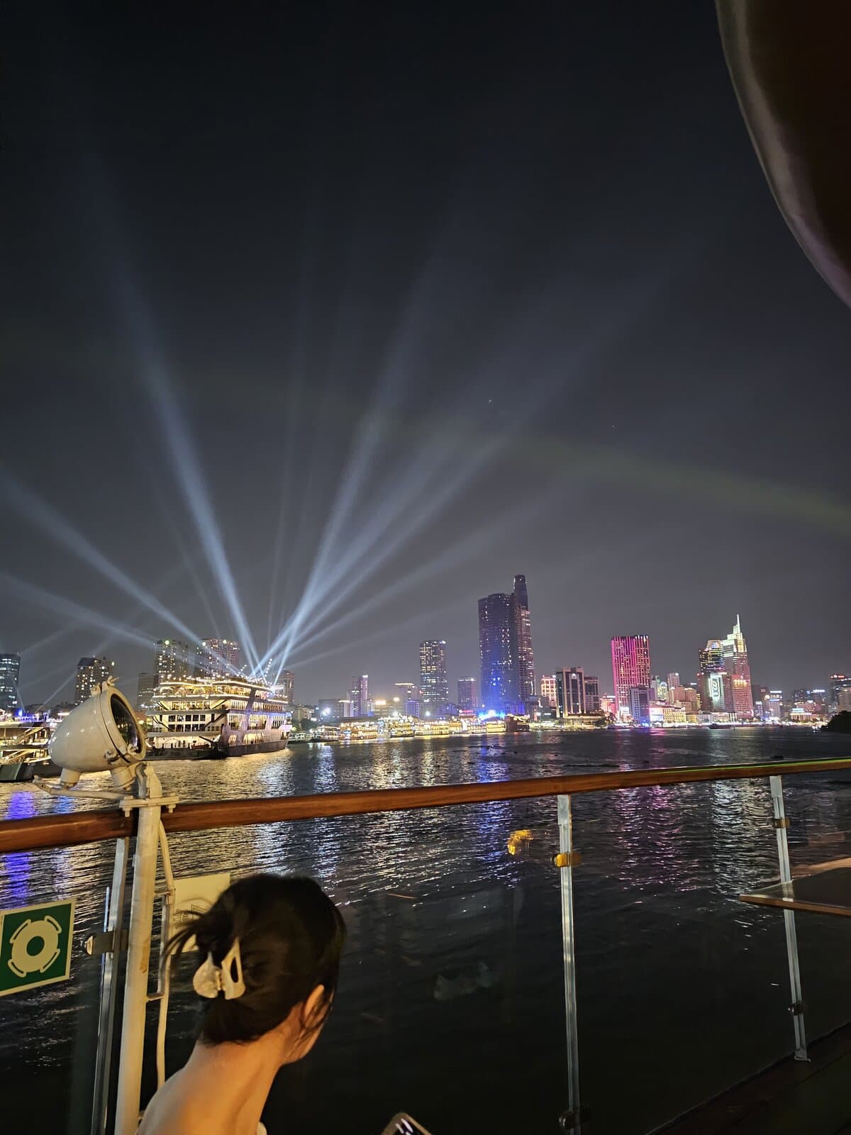 Dinner on the yacht, Icon Saigon